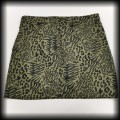 Spódnica mini L zielona pantera Psycho Bitch DIY8.jpg