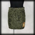 Spódnica mini L zielona pantera Psycho Bitch DIY3.jpg