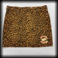 Spódnica mini XXL brązowa pantera Psycho Bitch DIY6.jpg