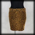 Spódnica mini XXL brązowa pantera Psycho Bitch DIY3.jpg