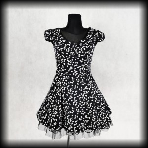 Sukienka H&R M mini w motyle