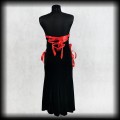 Sukienka Goth Fetish S-L welurowa maxi syrena5.jpg