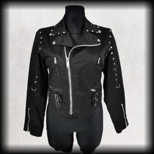 Kurtka ramoneska punk goth S/M