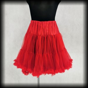 Halka Tiulowa Hell Bunny czerwona L-XXL