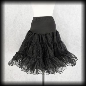 Halka tiulowa czarna S-M