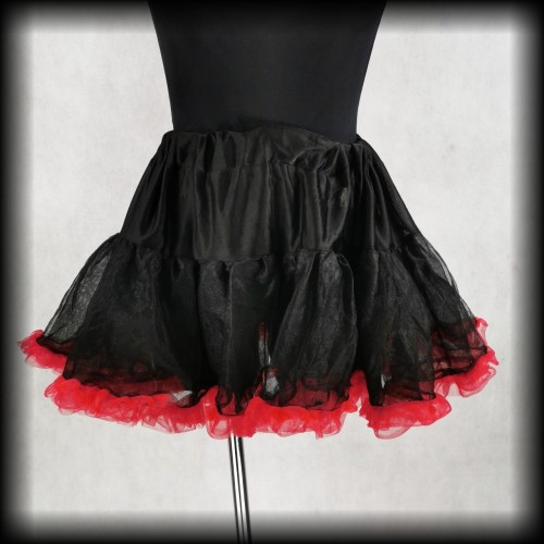 Halka Tiulowa mini czarno czerwona M.jpg