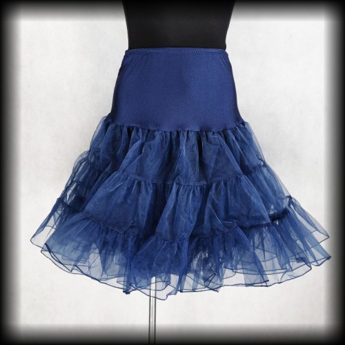 Halka tiulowa granatowa L Forever Fifties.jpg