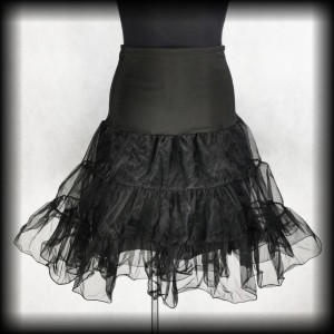 Halka tiulowa czarna M-XL