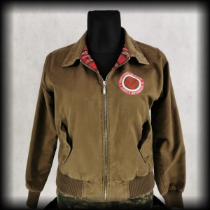 Harringtonka damska zielona L Sometimes Antisocial Always Antifascist