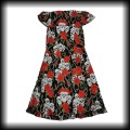 Sukienka Black Roses S czaszki i róże NOWA7.jpg