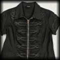 Sukienka mini H&amp;R L Punk Gothic carska6.jpg