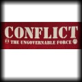 Naszywka Conflict Ungovernable kolory red.jpg