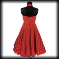 Sukienka Pin Up Vivien of Holloway XXL czerwona w groszki5.jpg