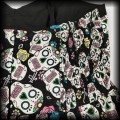 Sukienka mini Pin Up Hell Bunny M Sugar Skull Czaszki92.jpg