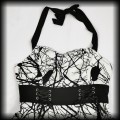 Sukienka w kruki ML Pin Up Punk Gothic7.jpg