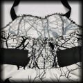Sukienka w kruki ML Pin Up Punk Gothic91.jpg