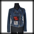 Kurtka jeansowa ramoneska M Punks Not Dead DIY2.jpg
