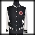Bluza baseballówka L Love Beer Hate Fascism czarno biała DIY2.jpg