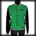 Bluza baseballówka M Antifascists czarno zielona DIY.jpg