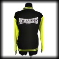 Bluza baseballówka L Antifascists czarno żółta DIY5.jpg