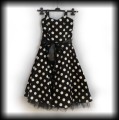 Sukienka Pin Up Hearts &amp; Roses XS groszki3.JPG