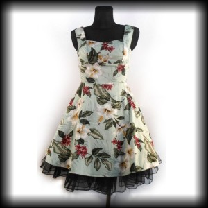 Sukienka Retro Hell Bunny XS Kwiaty