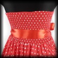 Sukienka Pin Up XL czerwona w groszki5.JPG