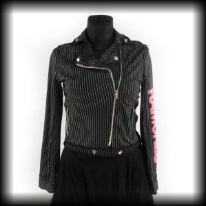 Bluza ramoneska S TRIPP NYC Ramones w prążki