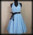Sukienka Pin Up Hell Bunny błękitna r.3XL