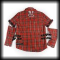 Koszula Dead Threads M punk gothic szkocka krata3.JPG