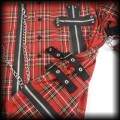 Koszula Dead Threads M punk gothic szkocka krata4.JPG