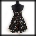 Sukienka Hell bunny L Pin Up zombie Psychobilly4.JPG