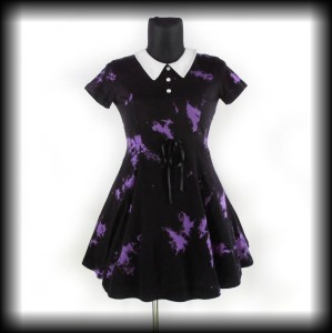 Sukienka Killstar M Dye Fast tie die dress gothic lolita