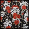 Sukienka w czaszki i róże S Black Roses5.JPG