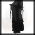 Sukienka gorsetowa mini Gothic XL czarna koronka4.jpg