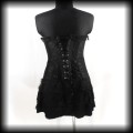 Sukienka gorsetowa mini Gothic XL czarna koronka5.jpg