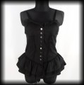 Bluzka gotycka gorsetowa XL Queen of Darkness.jpg