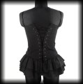 Bluzka gotycka gorsetowa XL Queen of Darkness3.JPG