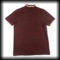 Polo Fred Perry L bordo z beżową lamówką4.JPG