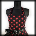 Sukienka Pin Up H&amp;R XL czarna w czerwone grochy2.jpg