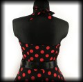 Sukienka Pin Up H&amp;R XL czarna w czerwone grochy6.jpg