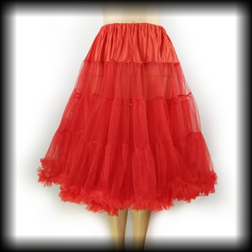 Halka Tiulowa Hell Bunny czerwona XS-XL.jpg