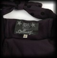 Sukienka Pin Up Collectif S fioletowa w aksamitne grochy8.jpg