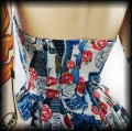 Sukienka Hell Bunny XS Amor Eterno Maria Voodoo Skulls8.jpg