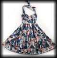 Sukienka Hell Bunny XS Amor Eterno Maria Voodoo Skulls9.jpg