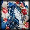 Sukienka Hell Bunny XS Amor Eterno Maria Voodoo Skulls95.jpg