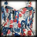 Sukienka Hell Bunny XS Amor Eterno Maria Voodoo Skulls97.jpg