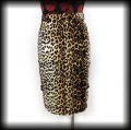 Spódnica Voodoo Vixen LXL rockabilly ołówkowa panterka6.jpg