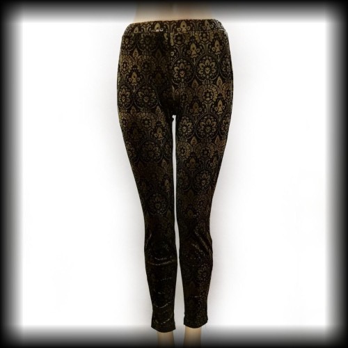 Spodnie Banned Alternative M welurowe legginsy.jpg