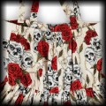 Sukienka Pin Up w czaszki i róże ML Black Roses92.jpg